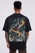 Dragon  Brand Hip-hop Loose T-shirt