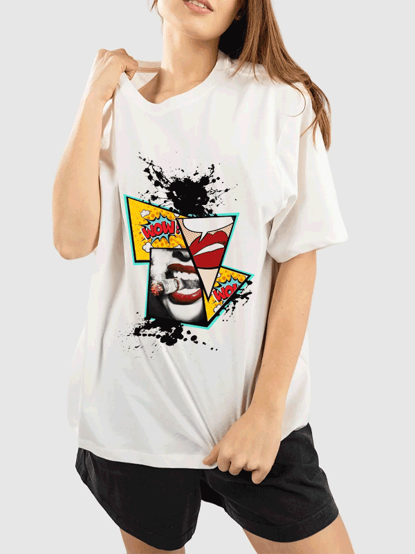 Handsome Girls Wow Tee