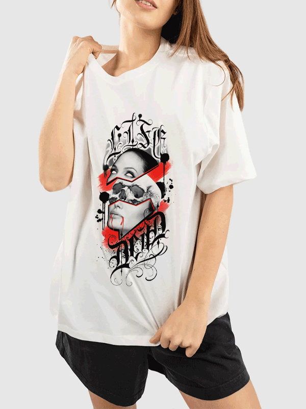 Female Street Artist Pop Art Tee