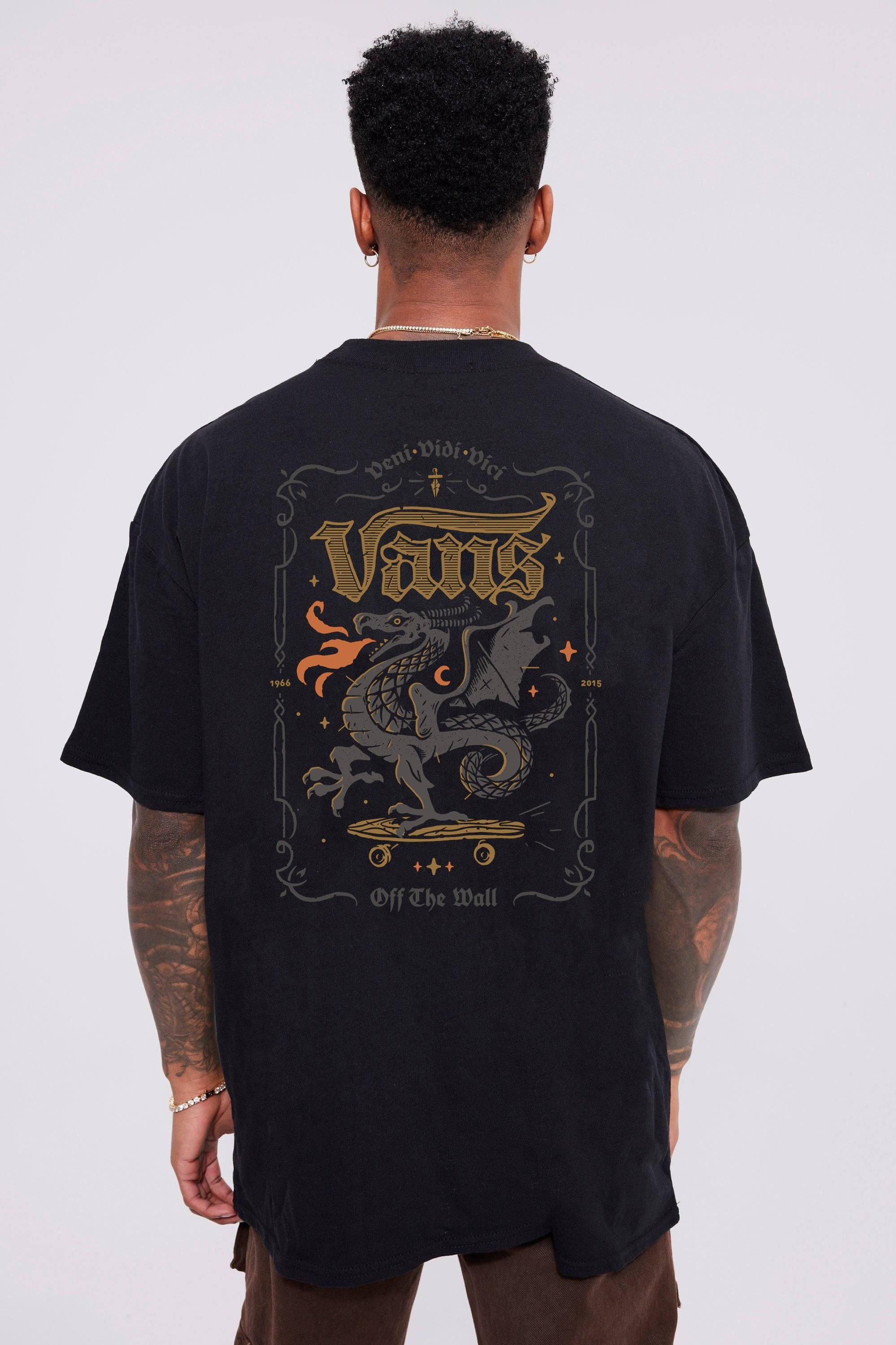 Dragon  Brand Hip-hop Loose T-shirt