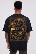 Dragon  Brand Hip-hop Loose T-shirt